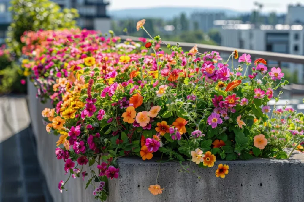 Como fazer canteiro de flores: Guia completo 3 Canteiro com varias flores