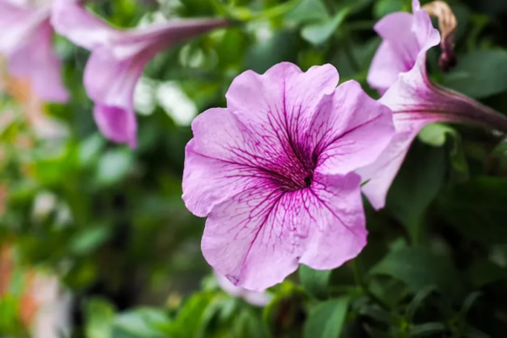 flores Petúnia para jardim pequeno