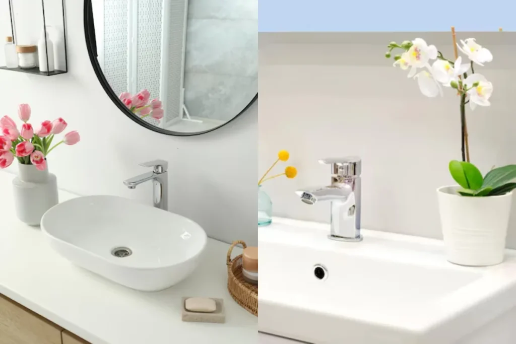 12 flores para banheiro: Dicas, imagens e cuidados 18 flores na pia do banheiro