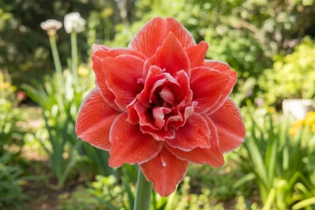 Flor amarílis: Variedades, como plantar, cuidar e significados 8 Flor Amarílis Dobrada