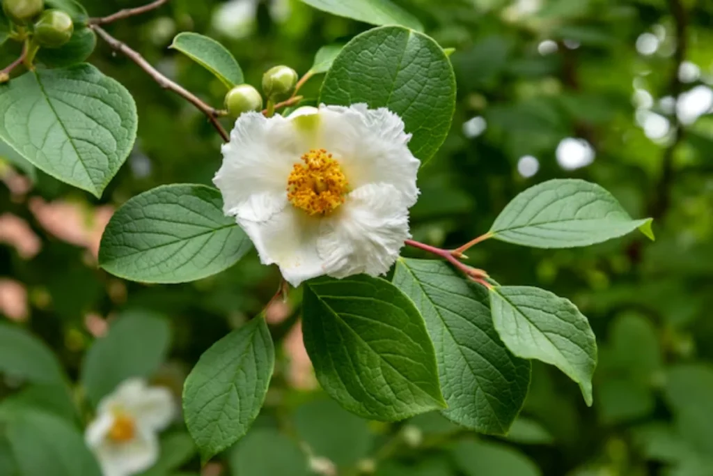 Flor camélia: Tipos, como plantar, cuidados e significado 7 Camellia sinensis