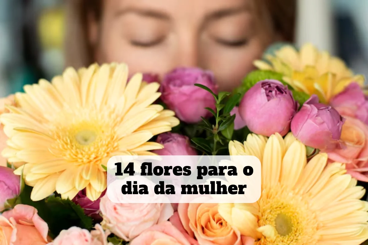 Flores para o dia da mulher: 14 opções e seus significados