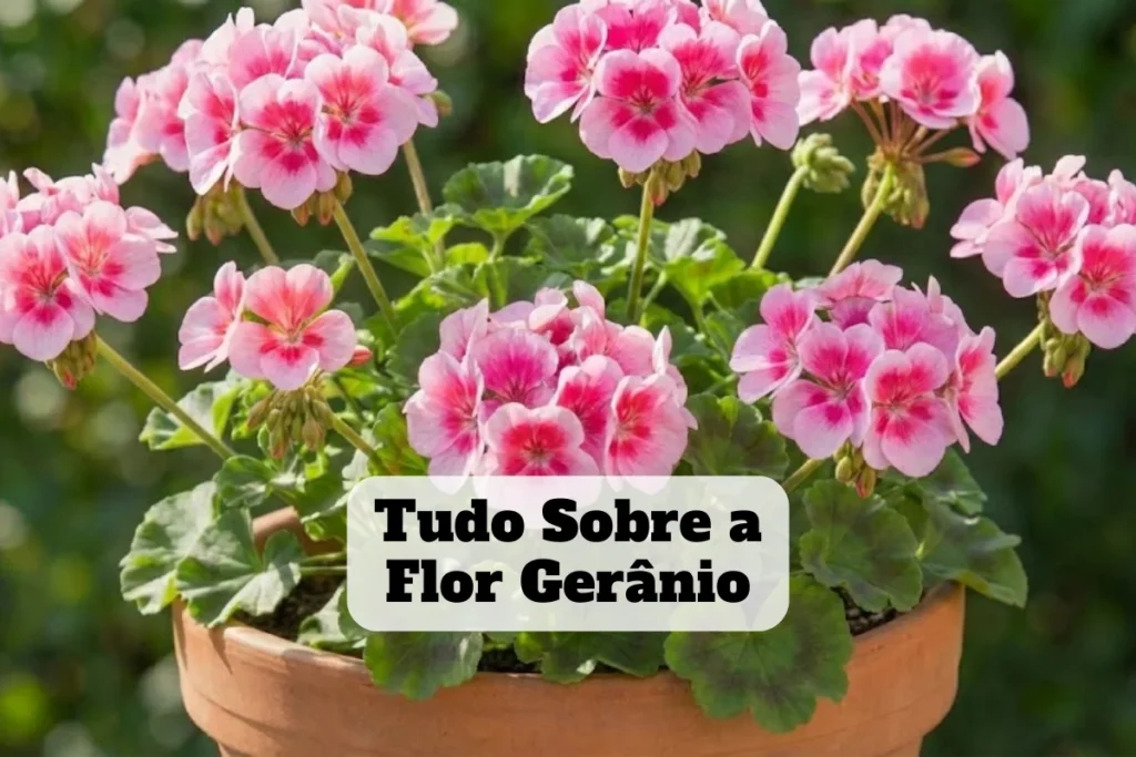 Flor gerânio: Tipos, como plantar, cuidados e significados 1 Tudo sobre a flor gerânio
