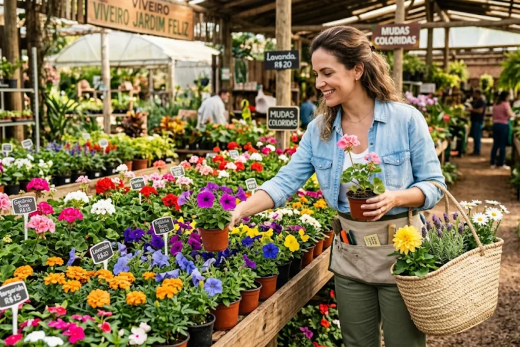 Escolher Flores Coloridas