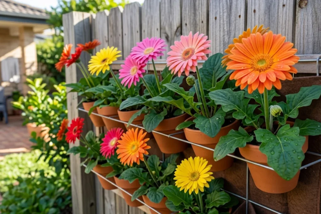 15 flores para jardim vertical: Veja as melhores opções 13 Flores Gérbera (Gerbera jamesonii)