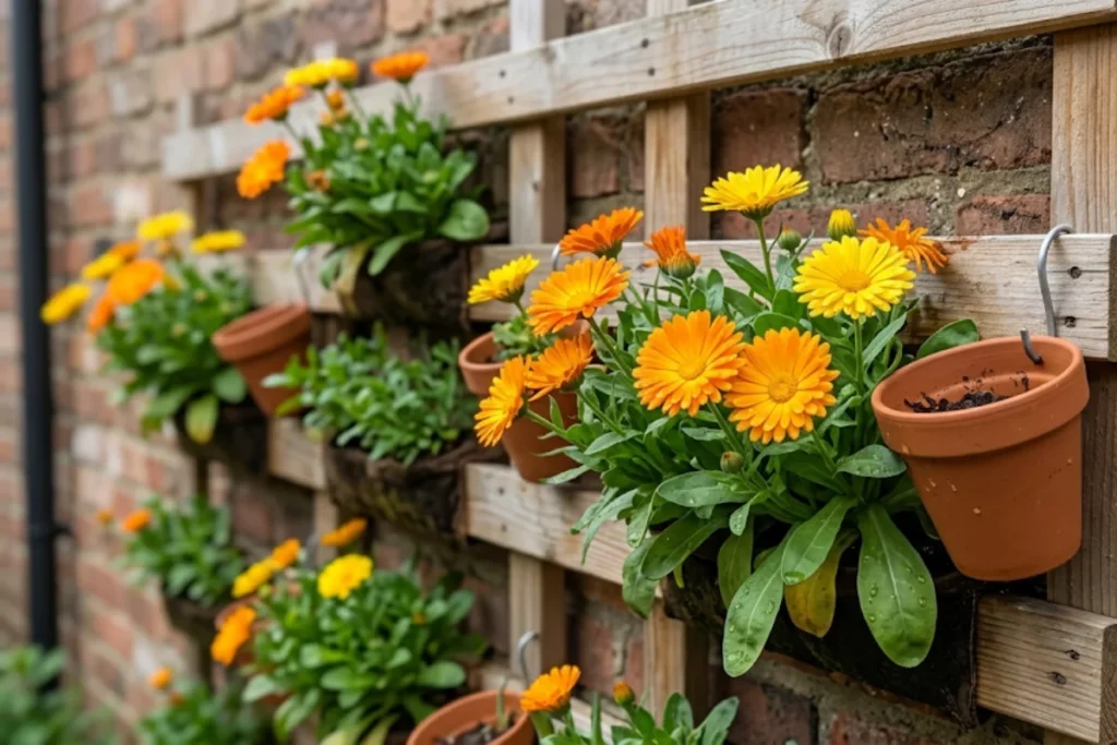 15 flores para jardim vertical: Veja as melhores opções 15 Flores Calêndula (Calendula officinalis)