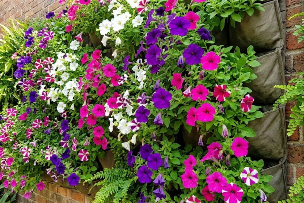 15 flores para jardim vertical: Veja as melhores opções 5 Flores Petúnia (Petunia x hybrida)