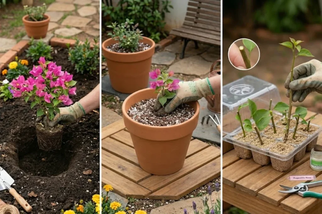 Formas de Plantar a Buganvília