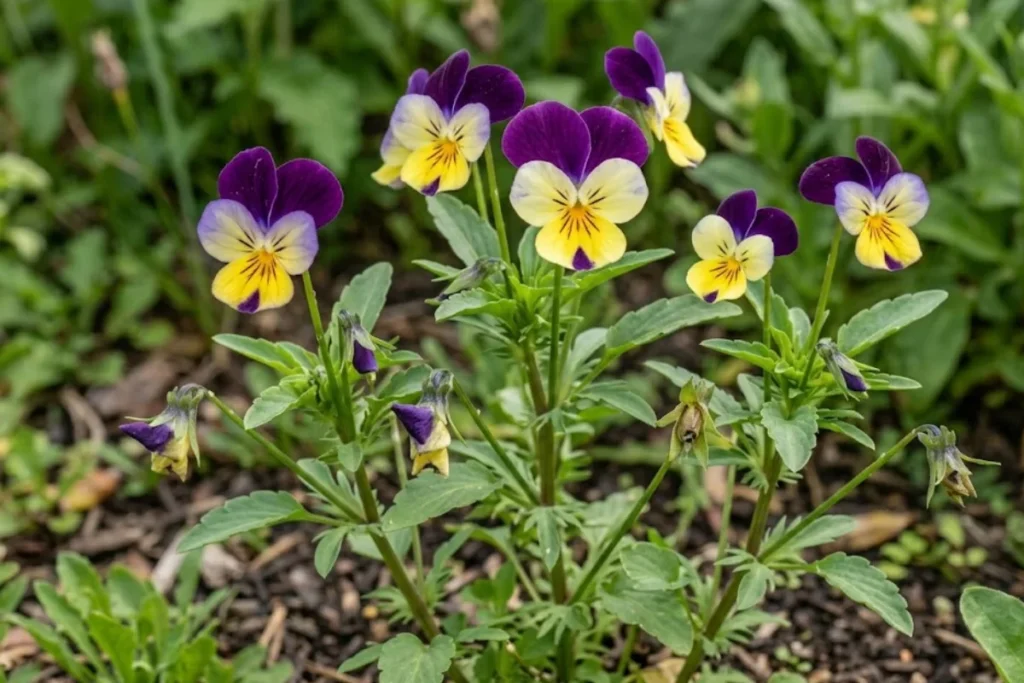 Amor-Perfeito (Viola tricolor)