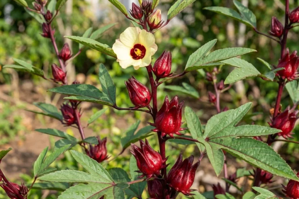Hibisco (Hibiscus sabdariffa)