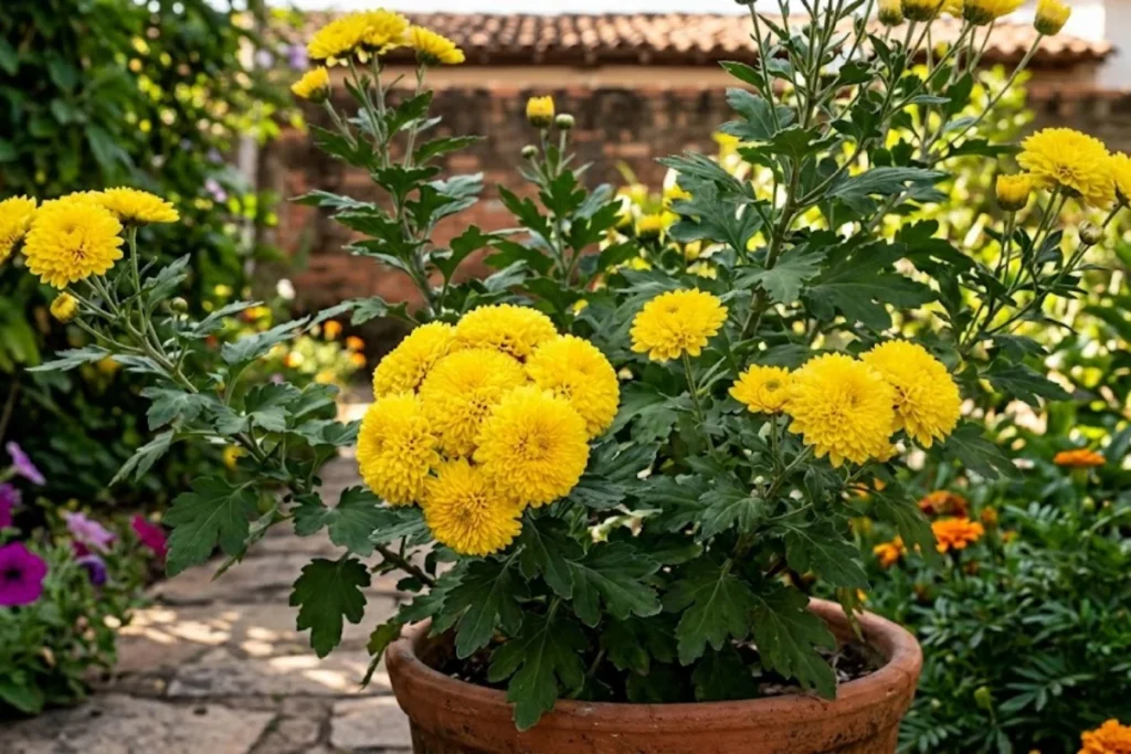 Crisântemo (Chrysanthemum spp.)
