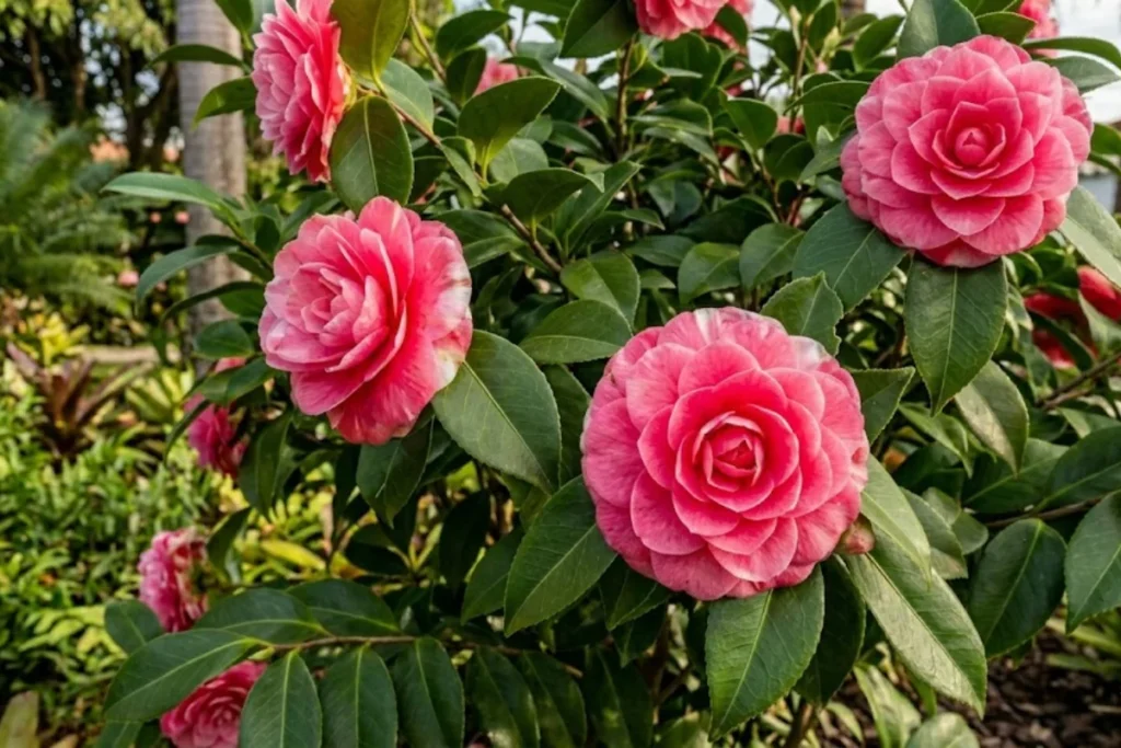 Camélia (Camellia japonica)