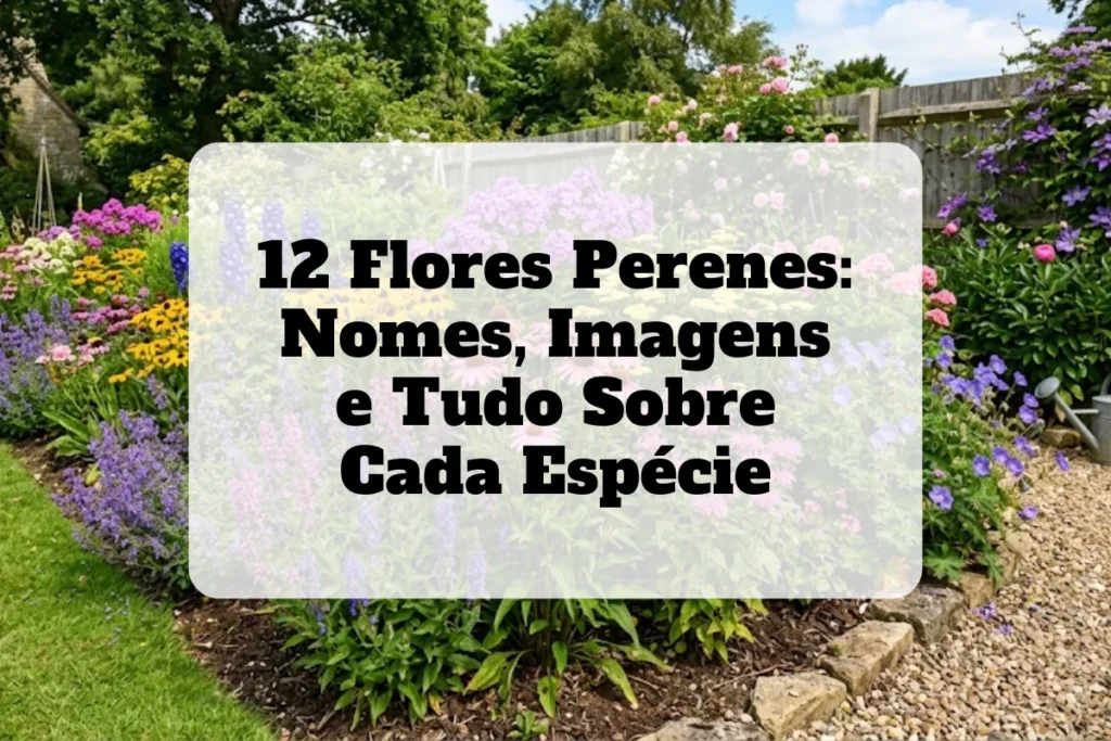 As 12 flores perenes
