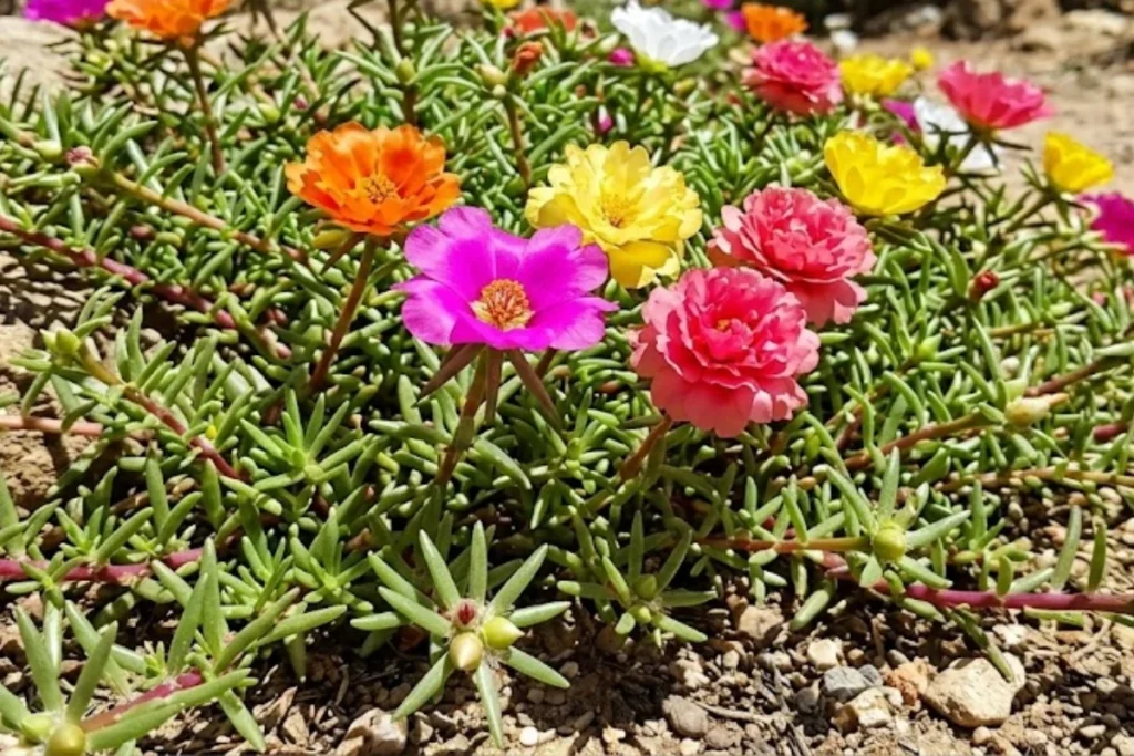 Flores Onze-horas (Portulaca grandiflora)